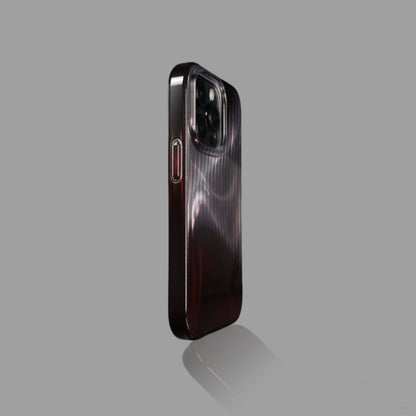 Gradient Stripe Glossy iPhone Case