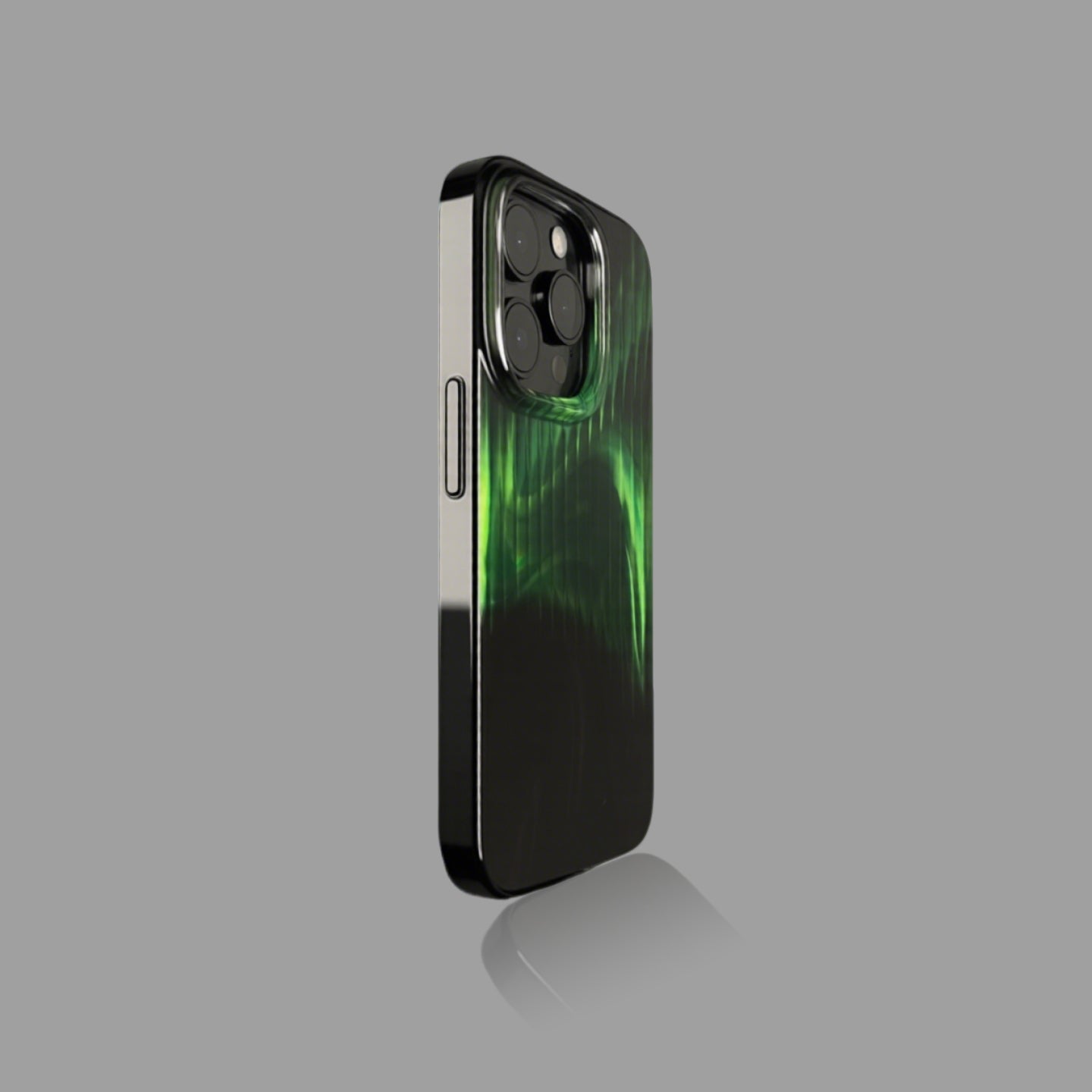 Gradient Stripe Glossy iPhone Case