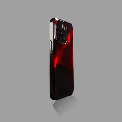 Gradient Stripe Glossy iPhone Case