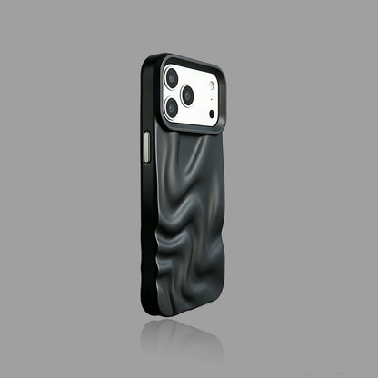 3D 물결 무늬 물결 잔물결 iPhone 케이스