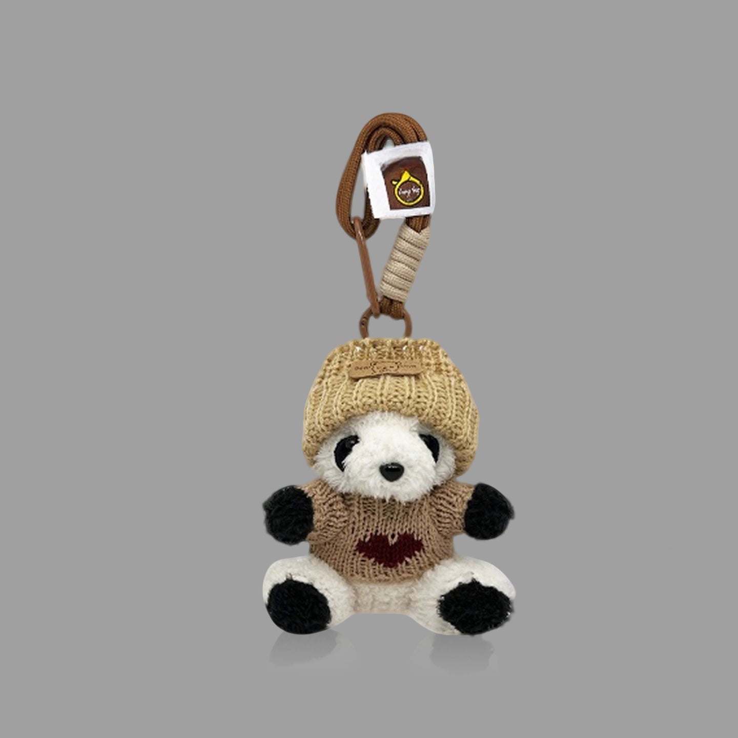 Cute Dressed Panda Bag Charm