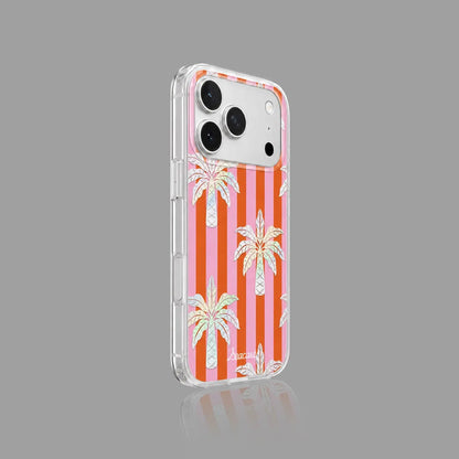 Tropical Palm Stripe MagSafe Phone Case  SeaCase