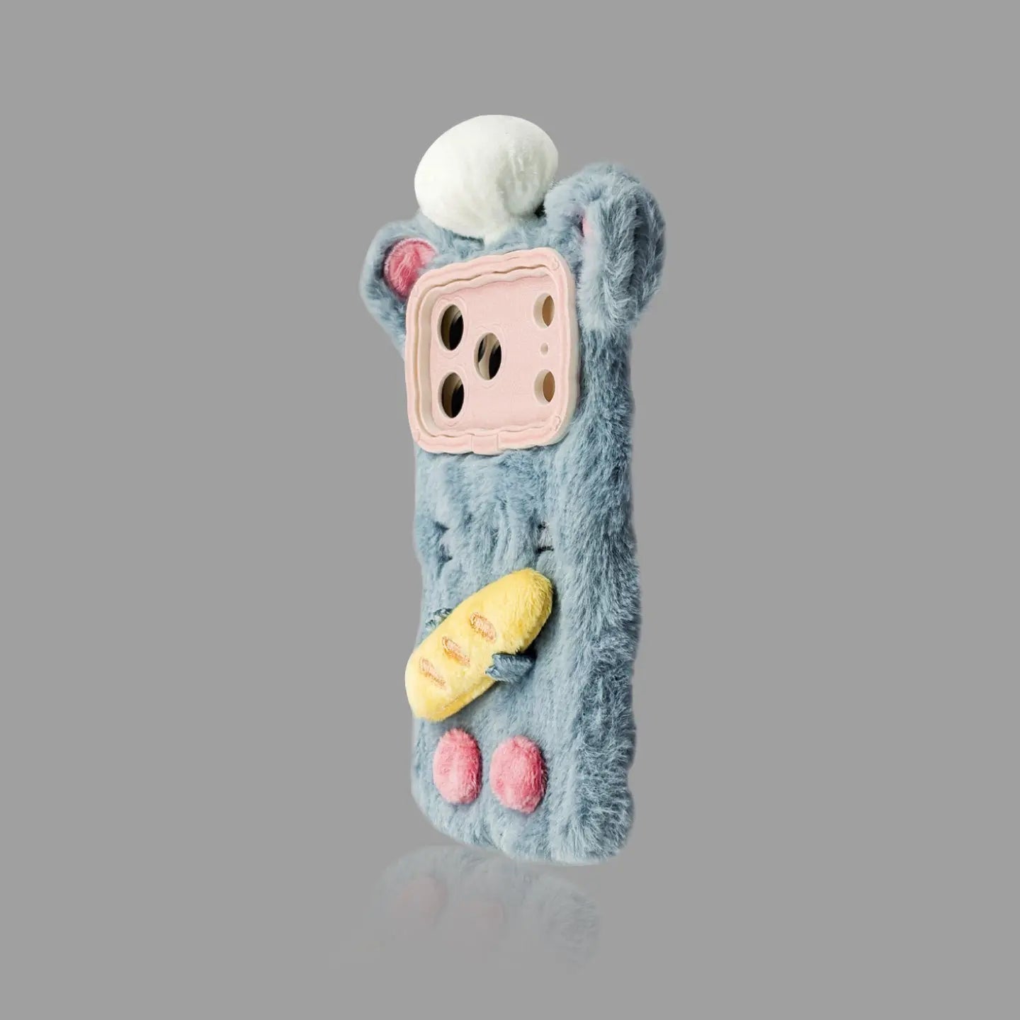 Cozy Fluffy Animal-Themed iPhone Case 我的商店