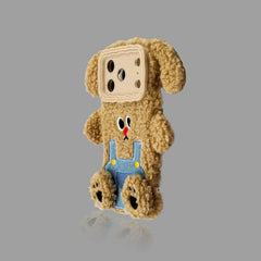 Cozy Fluffy Animal-Themed iPhone Case 我的商店