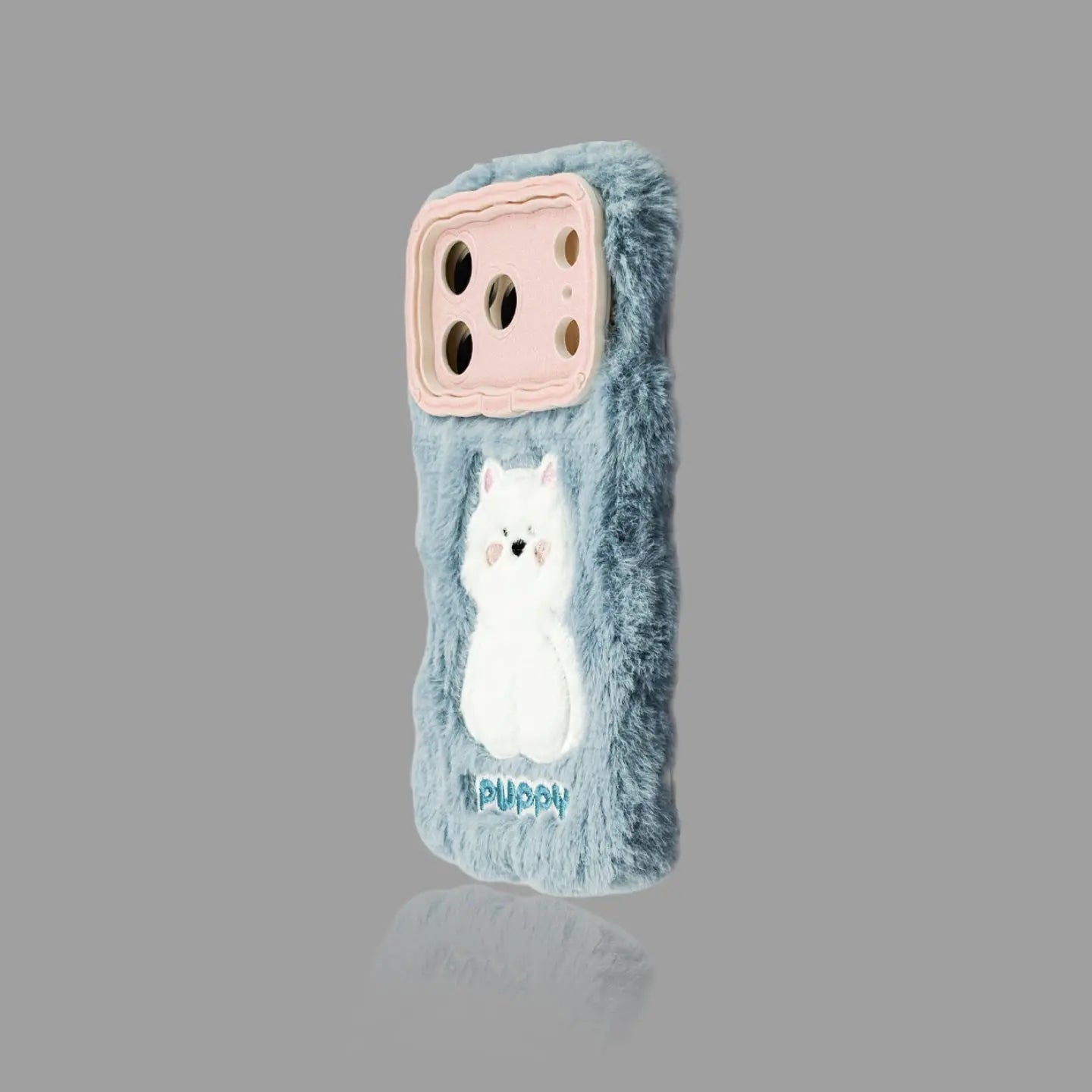 Cozy Fluffy Animal-Themed iPhone Case 我的商店