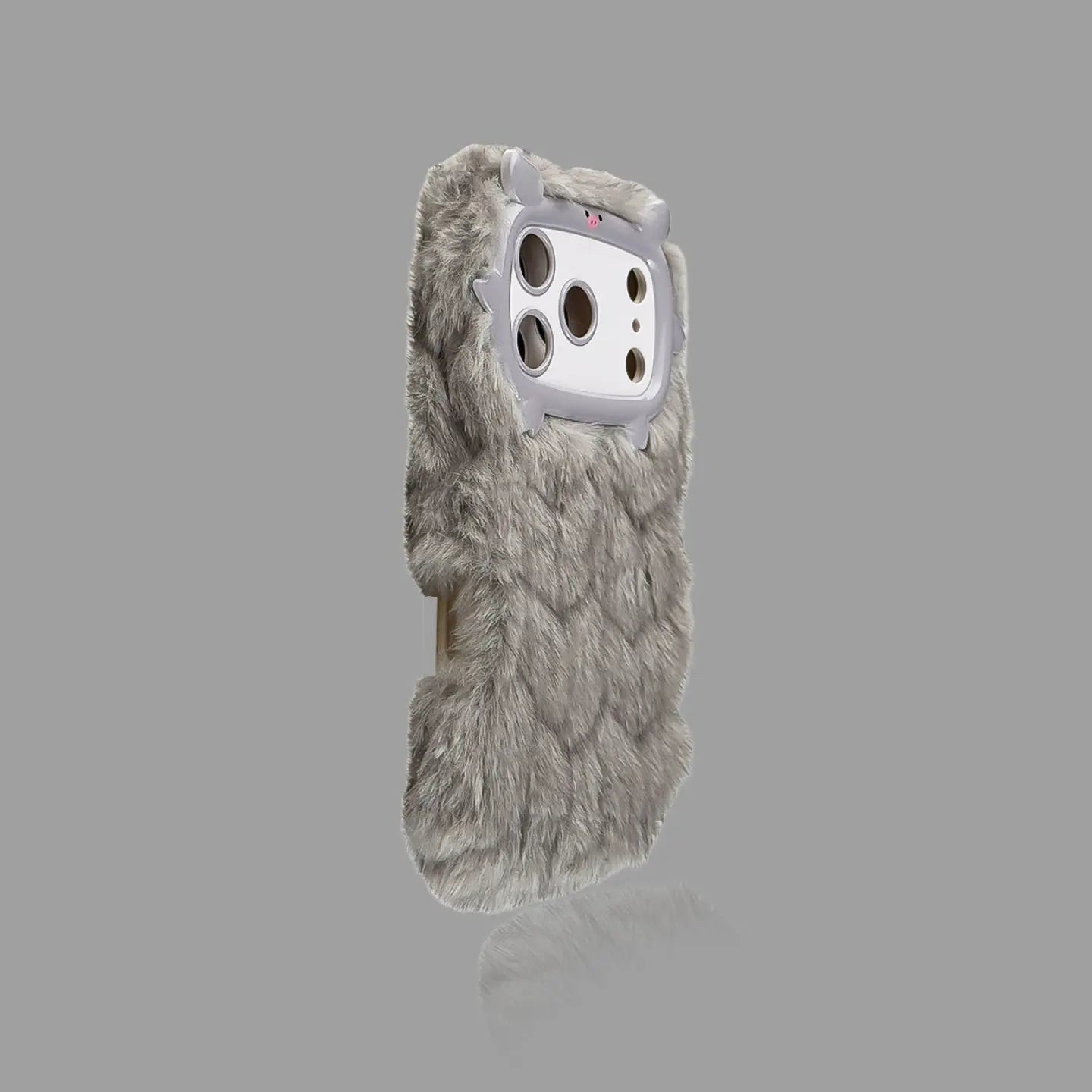 Fuzzy Fall-Winter Leopard Print iPhone Case 我的商店