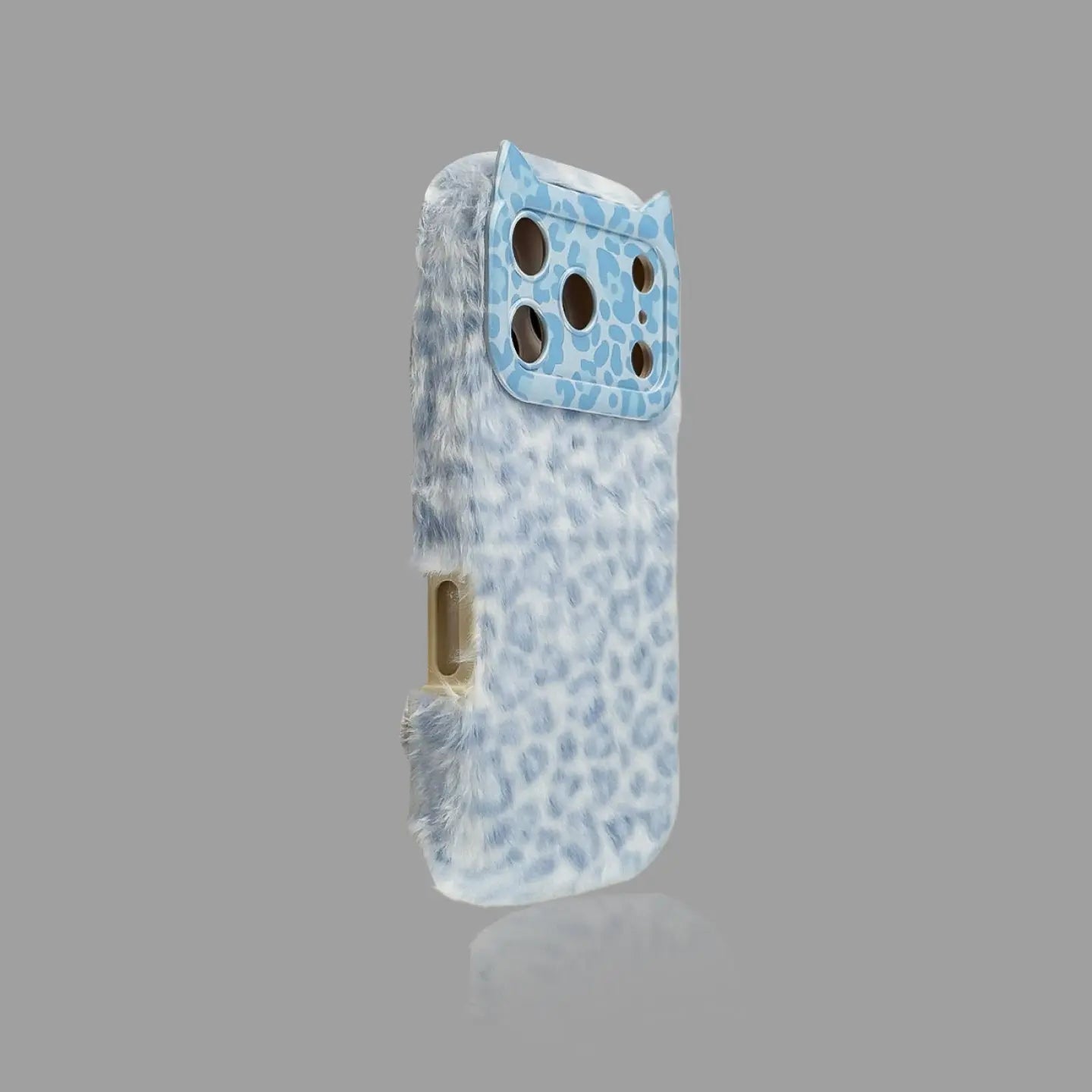 Fuzzy Fall-Winter Leopard Print iPhone Case 我的商店