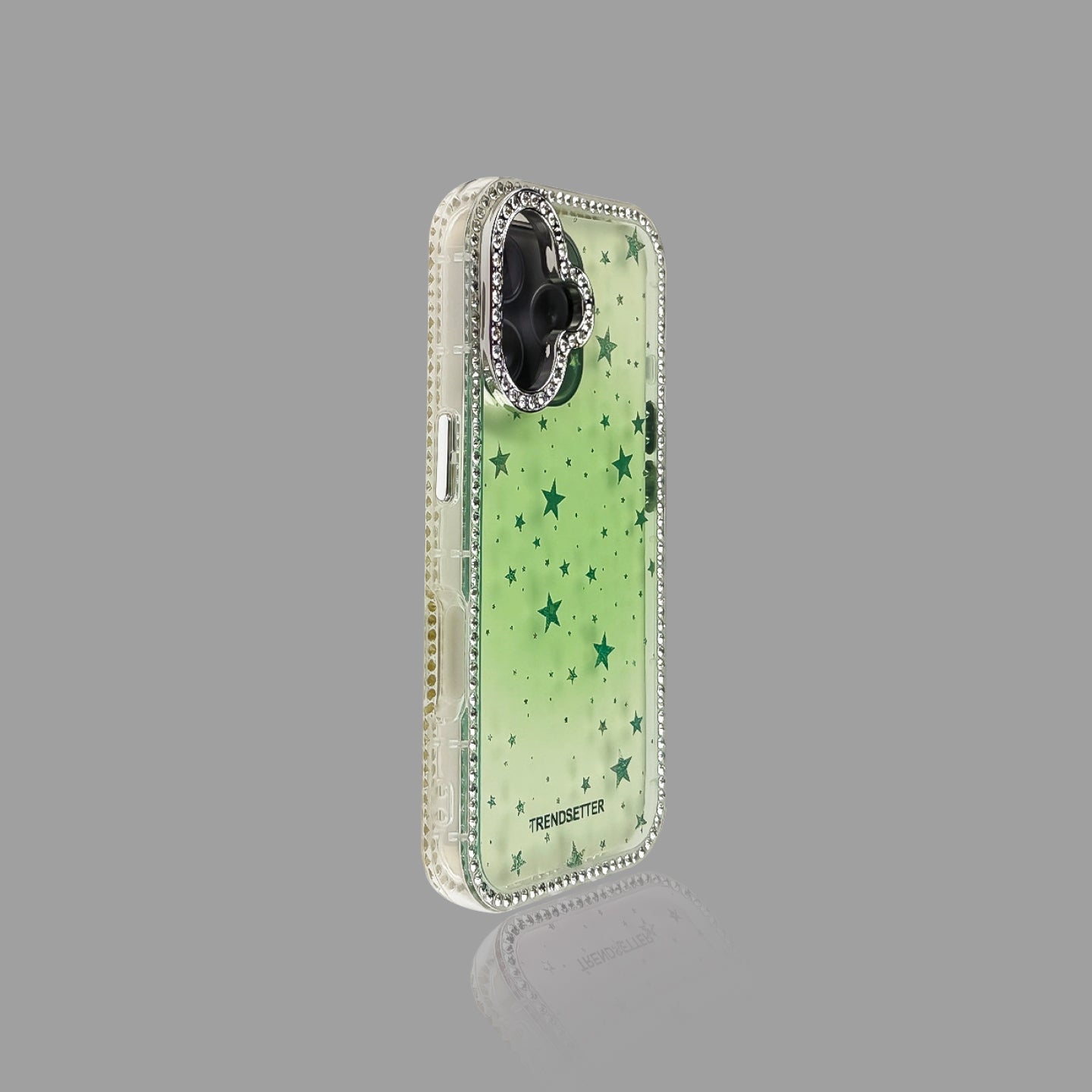 Starry Sky Shimmer Gradient Star iPhone Case