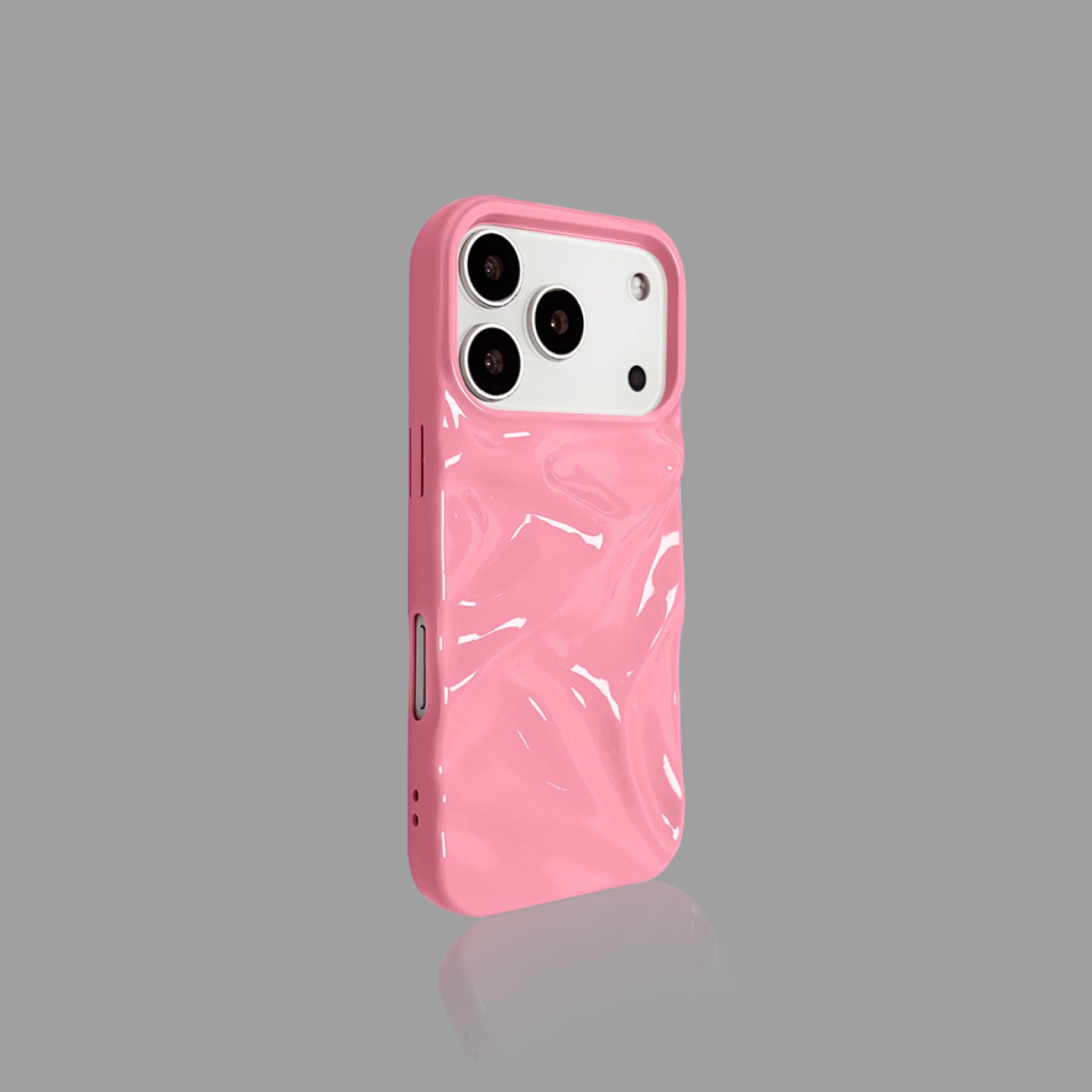 Electroplated Matte Water Ripple iPhone Case