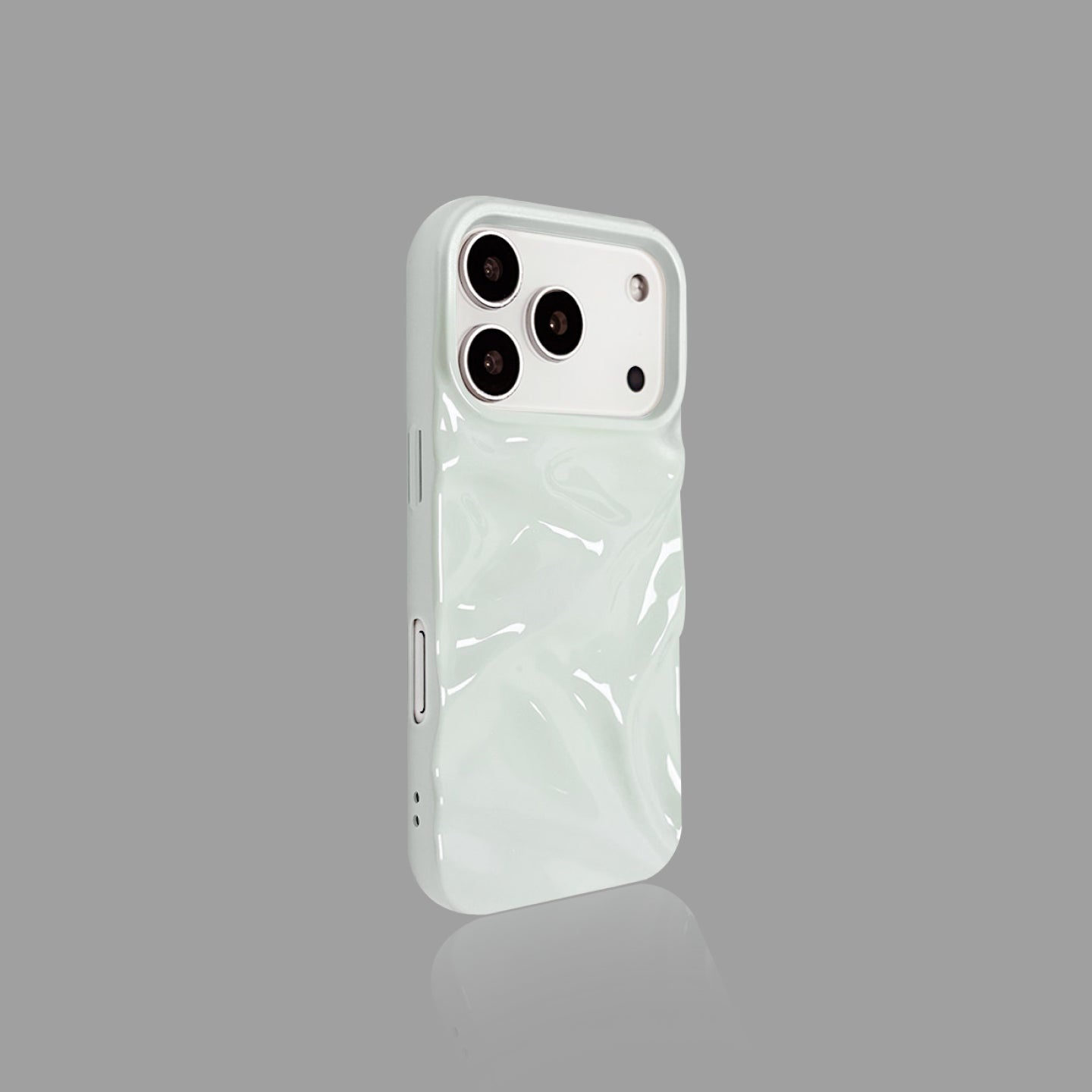 Electroplated Matte Water Ripple iPhone Case