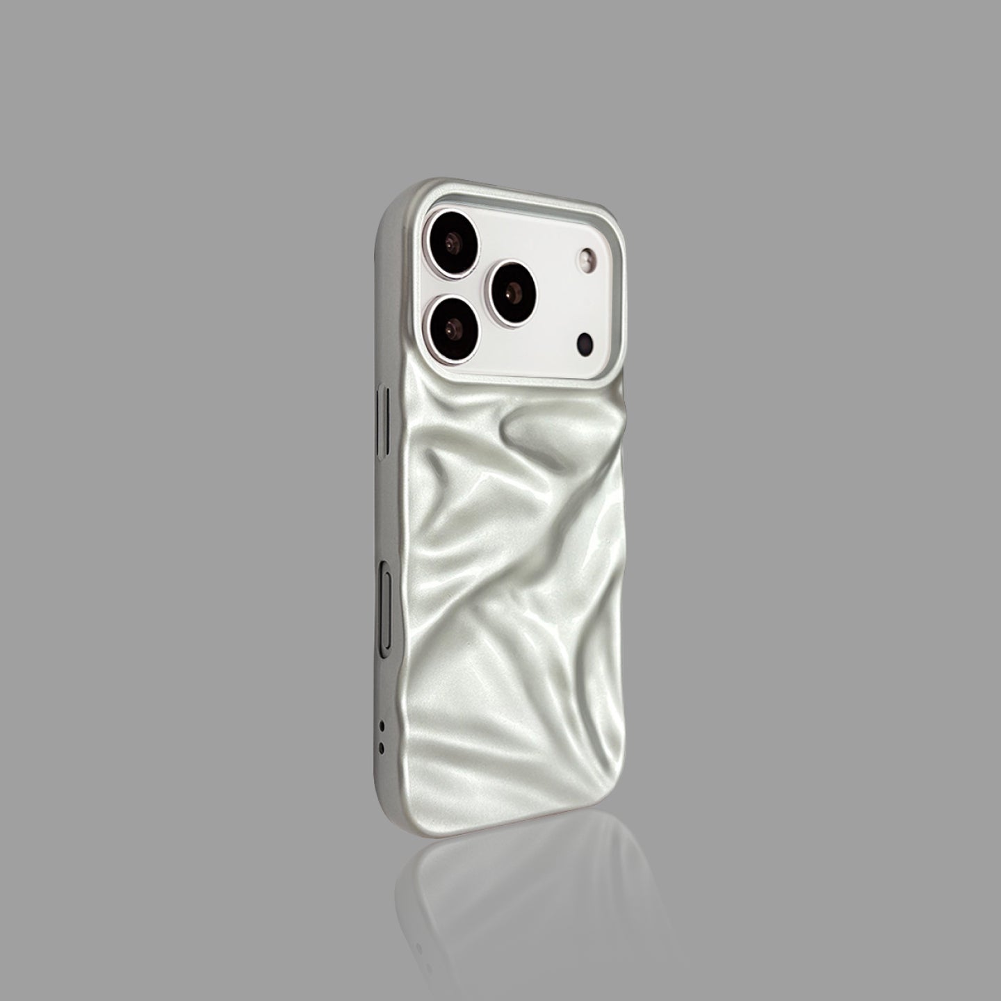 Electroplated Matte Water Ripple iPhone Case
