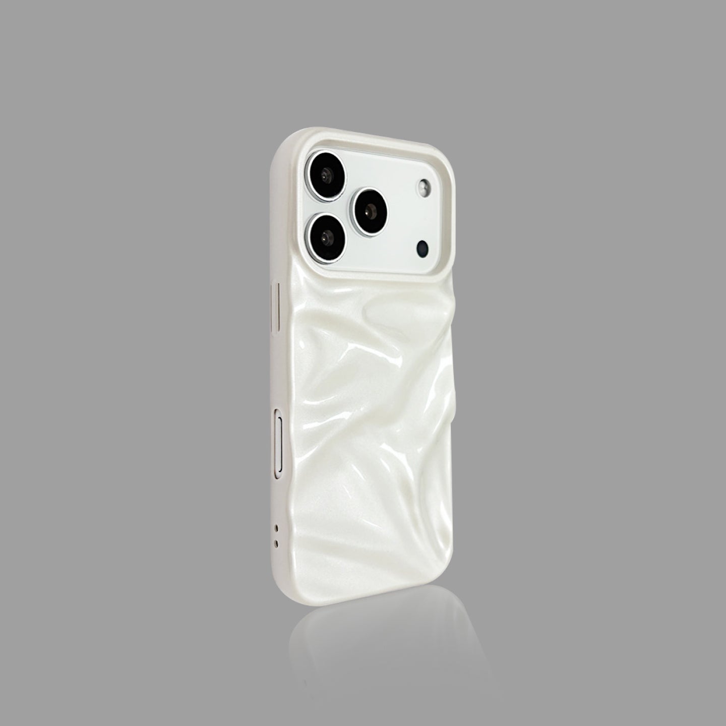 Electroplated Matte Water Ripple iPhone Case