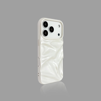 Electroplated Matte Water Ripple iPhone Case