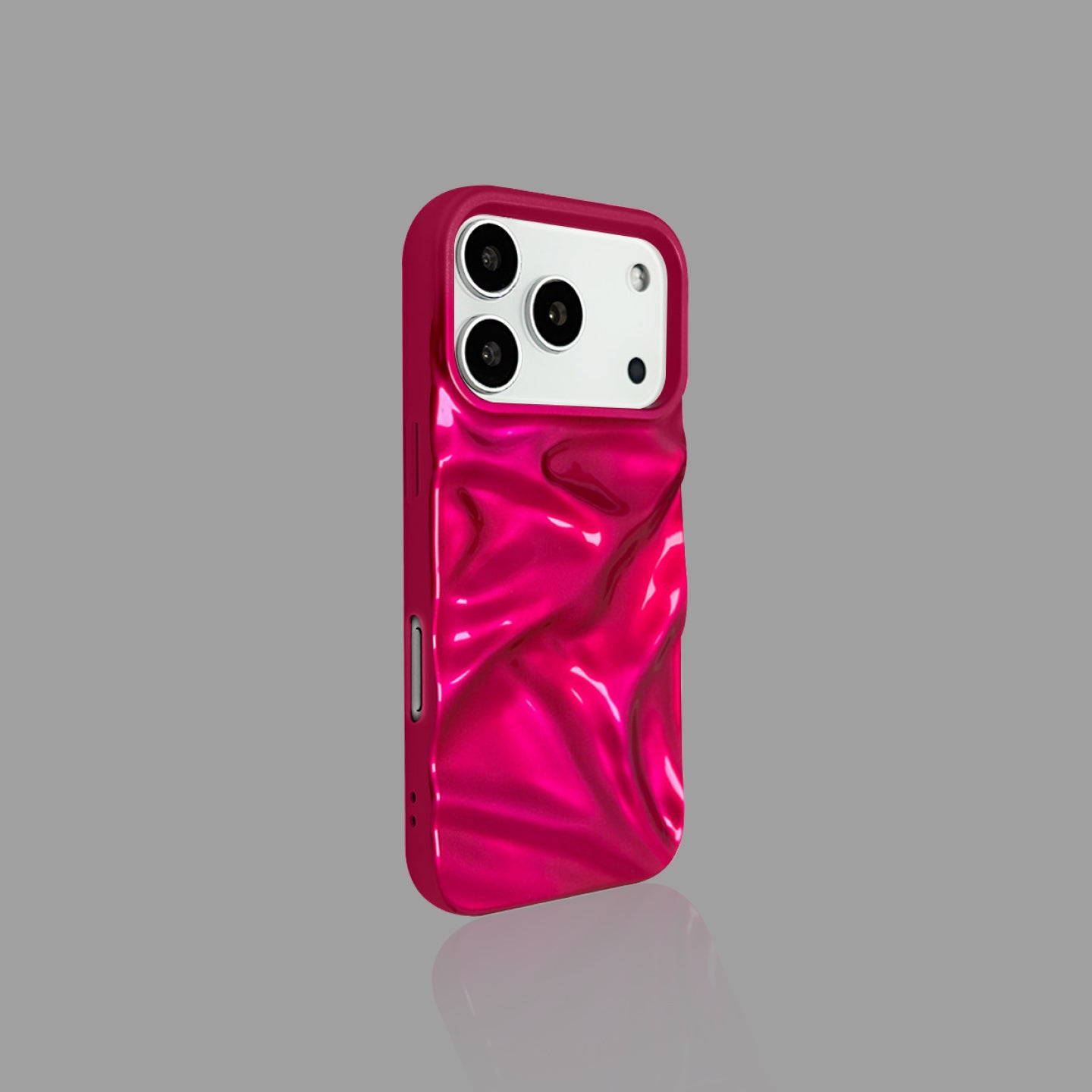 Electroplated Matte Water Ripple iPhone Case