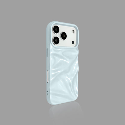 Electroplated Matte Water Ripple iPhone Case
