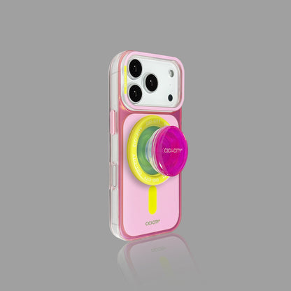Iridescent Macaron iPhone Case - MagSafe Compatible