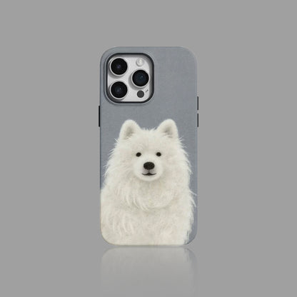사랑스러운 시바견 MagSafe iPhone 케이스