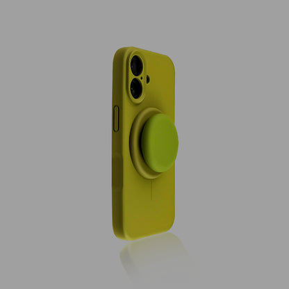 Minimalist Silicone iPhone Case with Stand