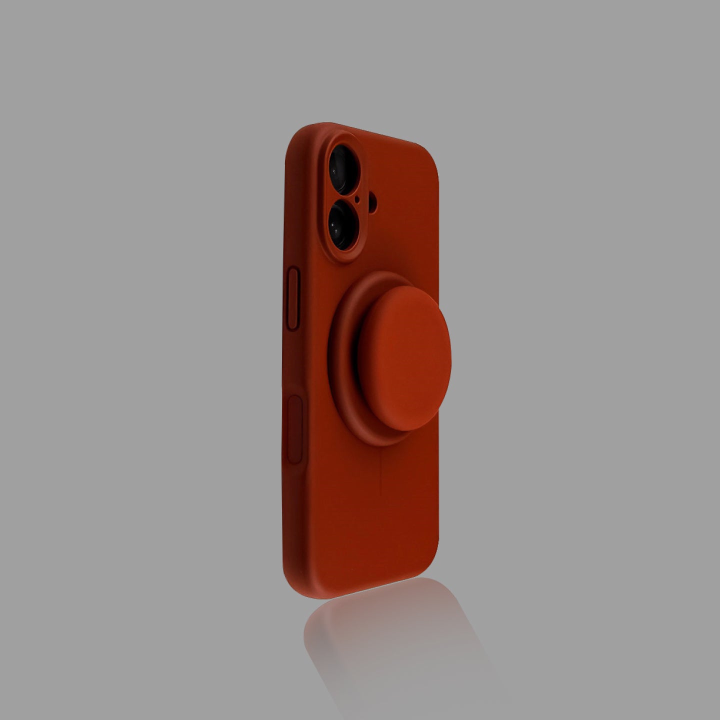 Minimalist Silicone iPhone Case with Stand