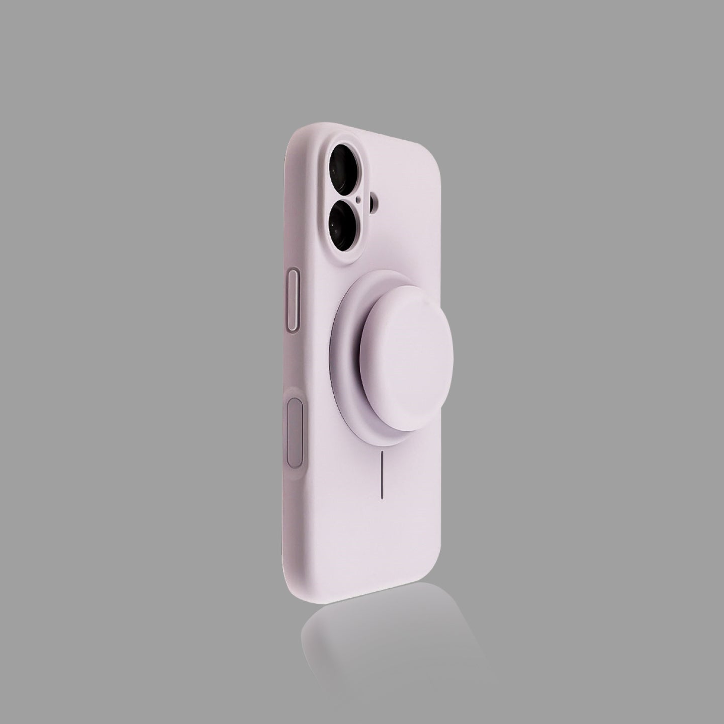 Minimalist Silicone iPhone Case with Stand