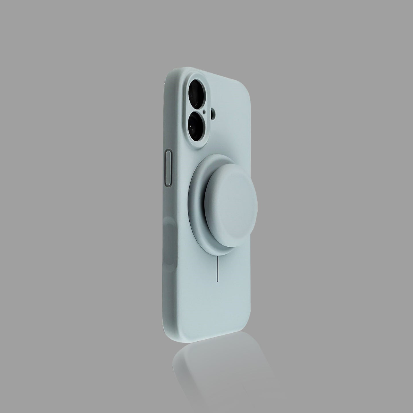 Minimalist Silicone iPhone Case with Stand