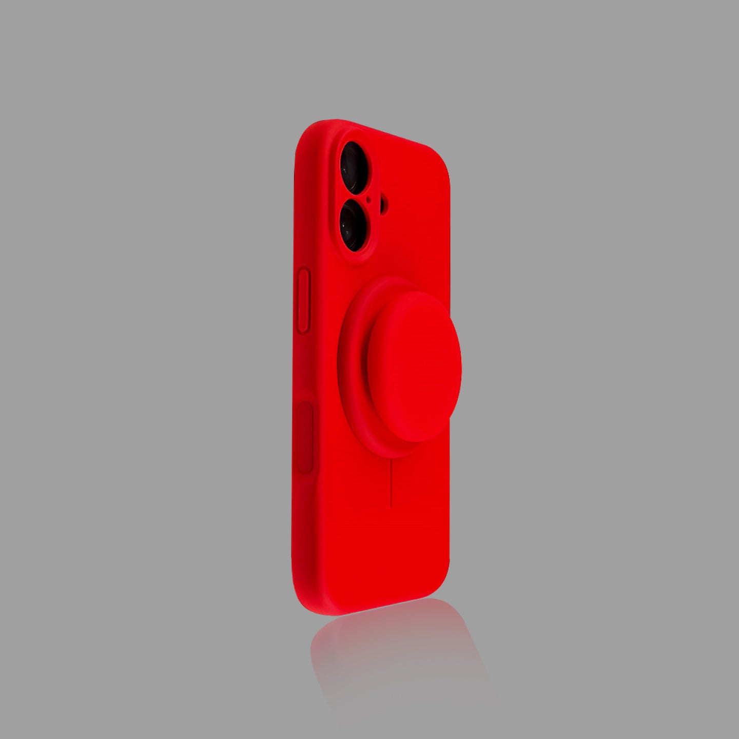 Minimalist Silicone iPhone Case with Stand