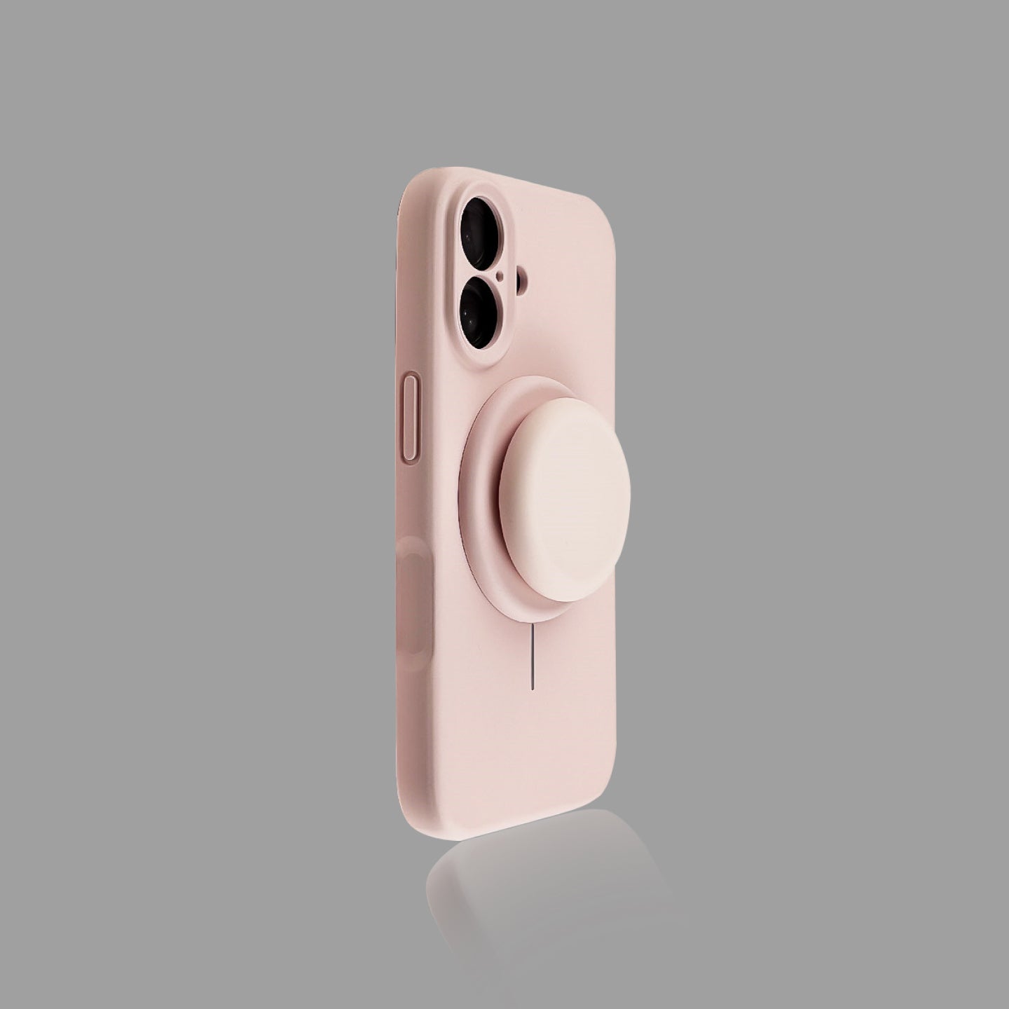 Minimalist Silicone iPhone Case with Stand