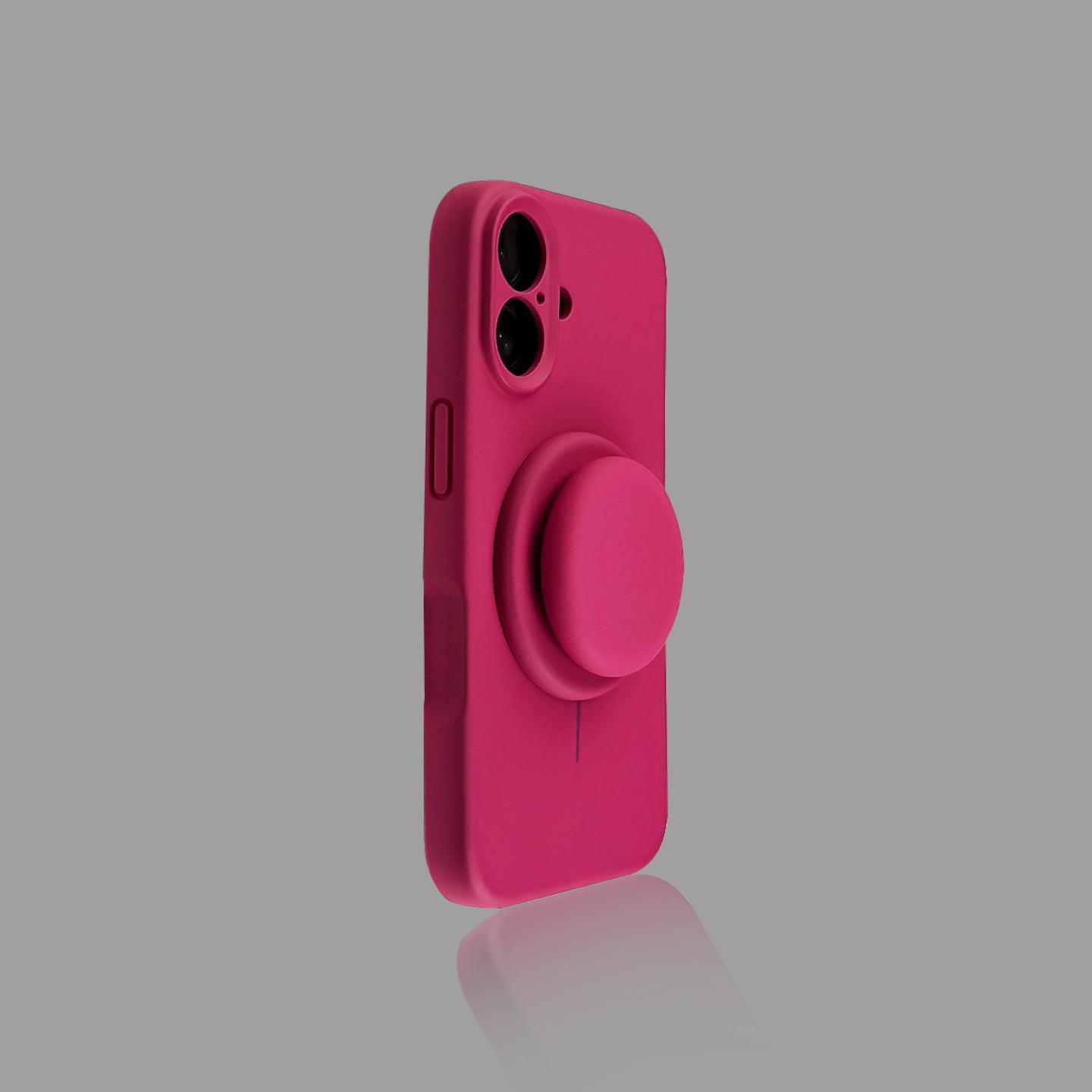 Minimalist Silicone iPhone Case with Stand