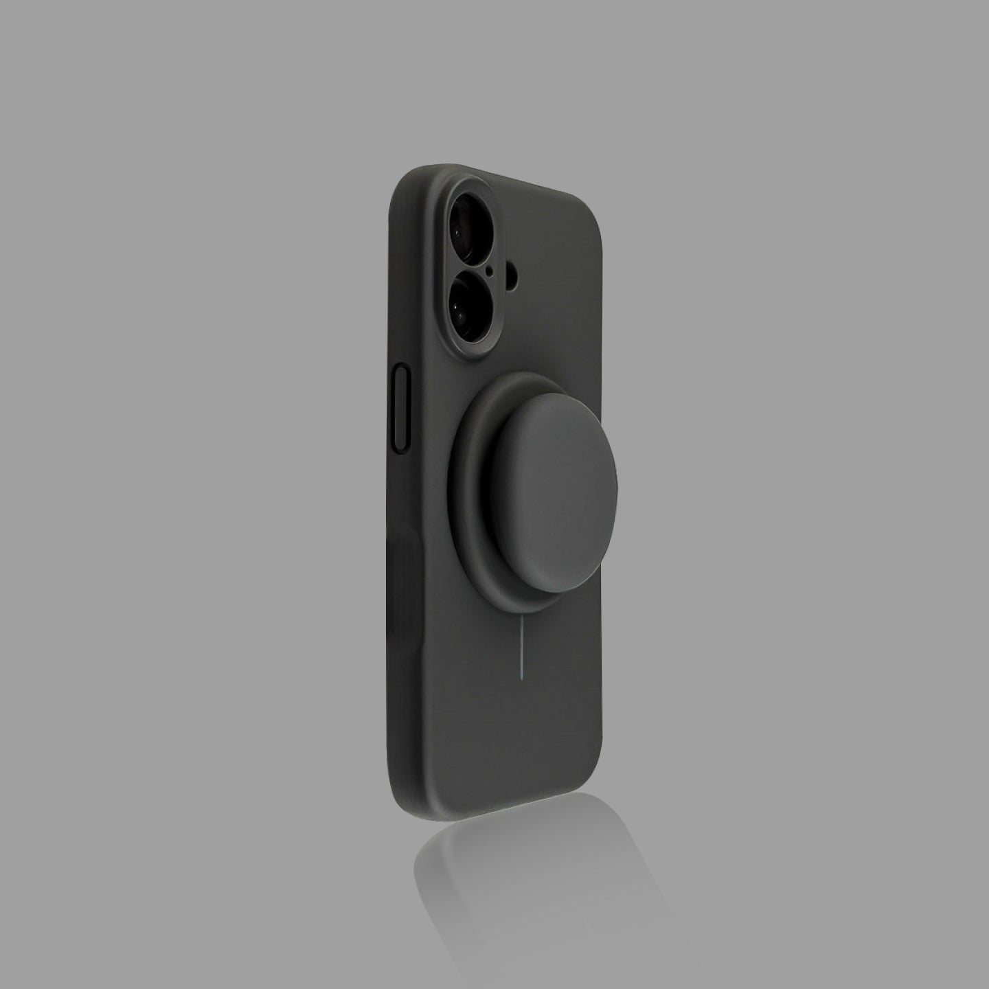Minimalist Silicone iPhone Case with Stand