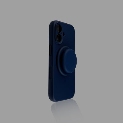 Minimalist Silicone iPhone Case with Stand