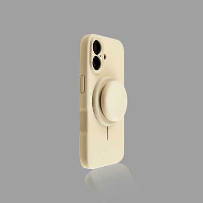 Minimalist Silicone iPhone Case with Stand