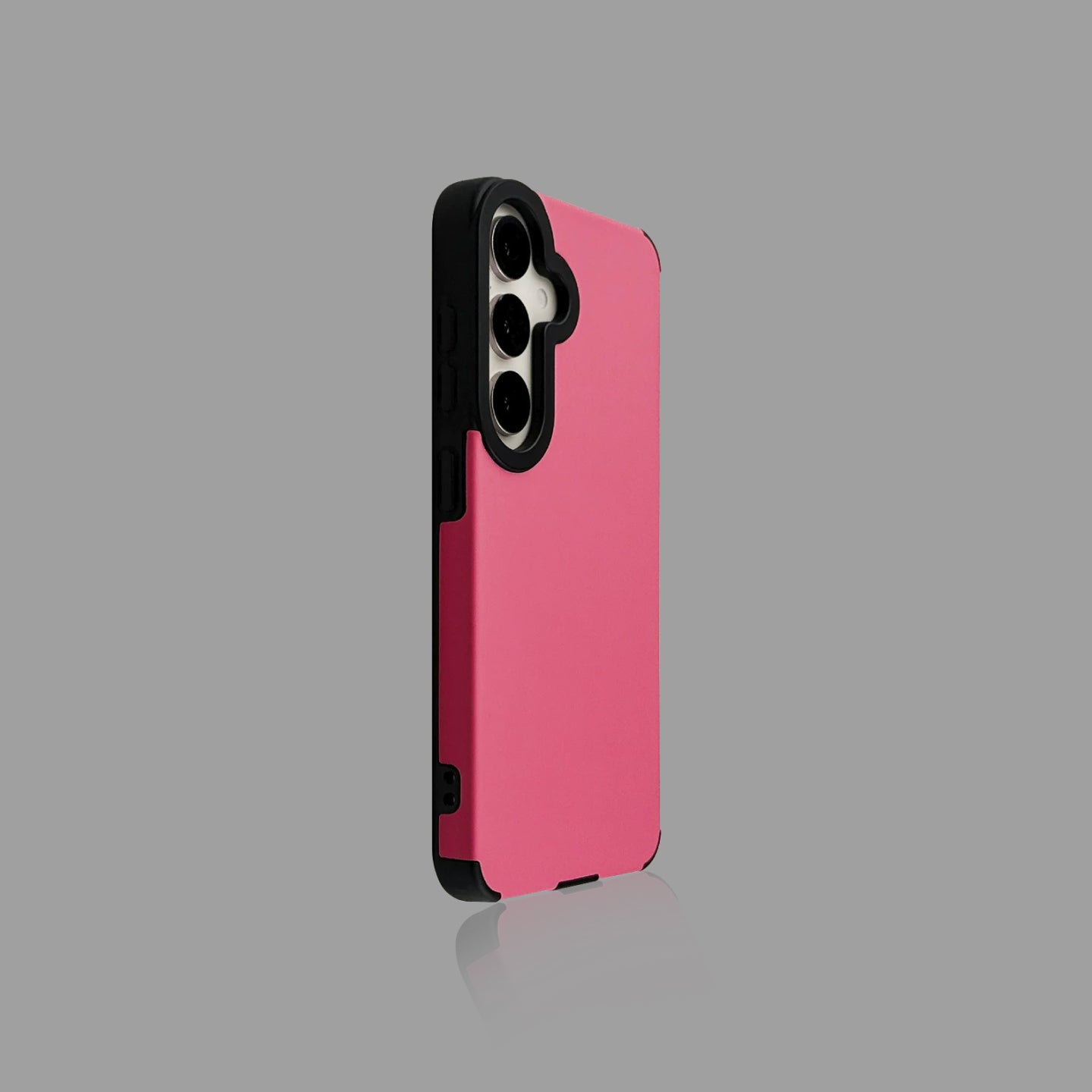 Skin-Feel Protective Case for Samsung Galaxy S-Series - Color-Block Frame