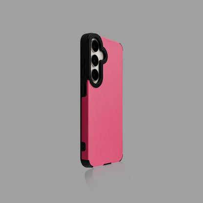 Skin-Feel Protective Case for Samsung Galaxy S-Series - Color-Block Frame