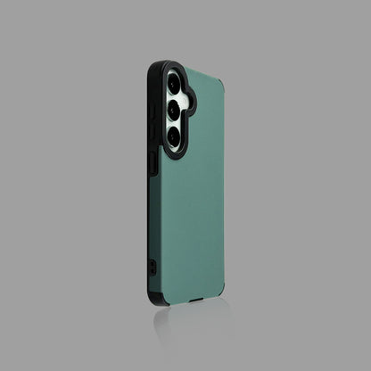 Skin-Feel Protective Case for Samsung Galaxy S-Series - Color-Block Frame