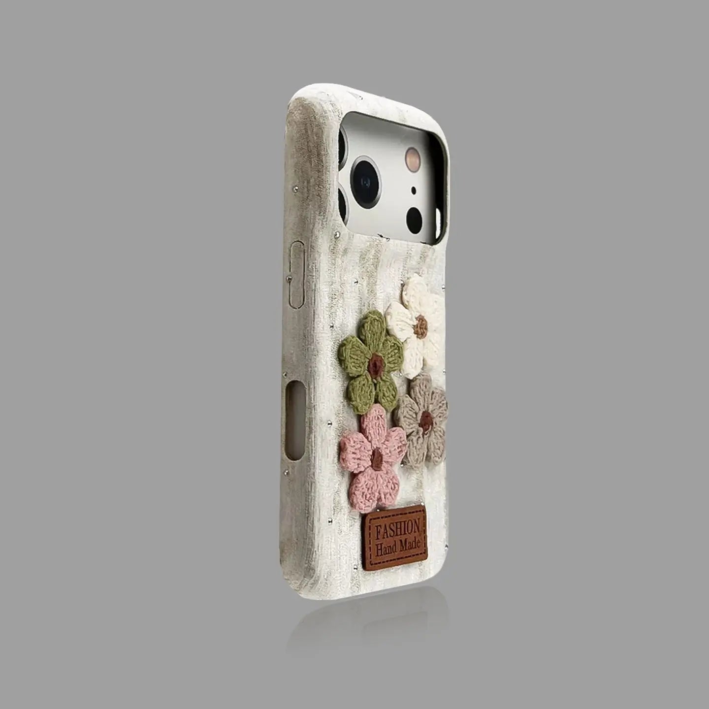 Cute Crochet Flower Design iPhone Case SEACASE