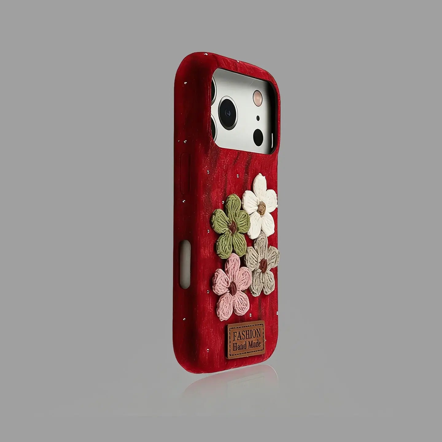 Cute Crochet Flower Design iPhone Case SEACASE