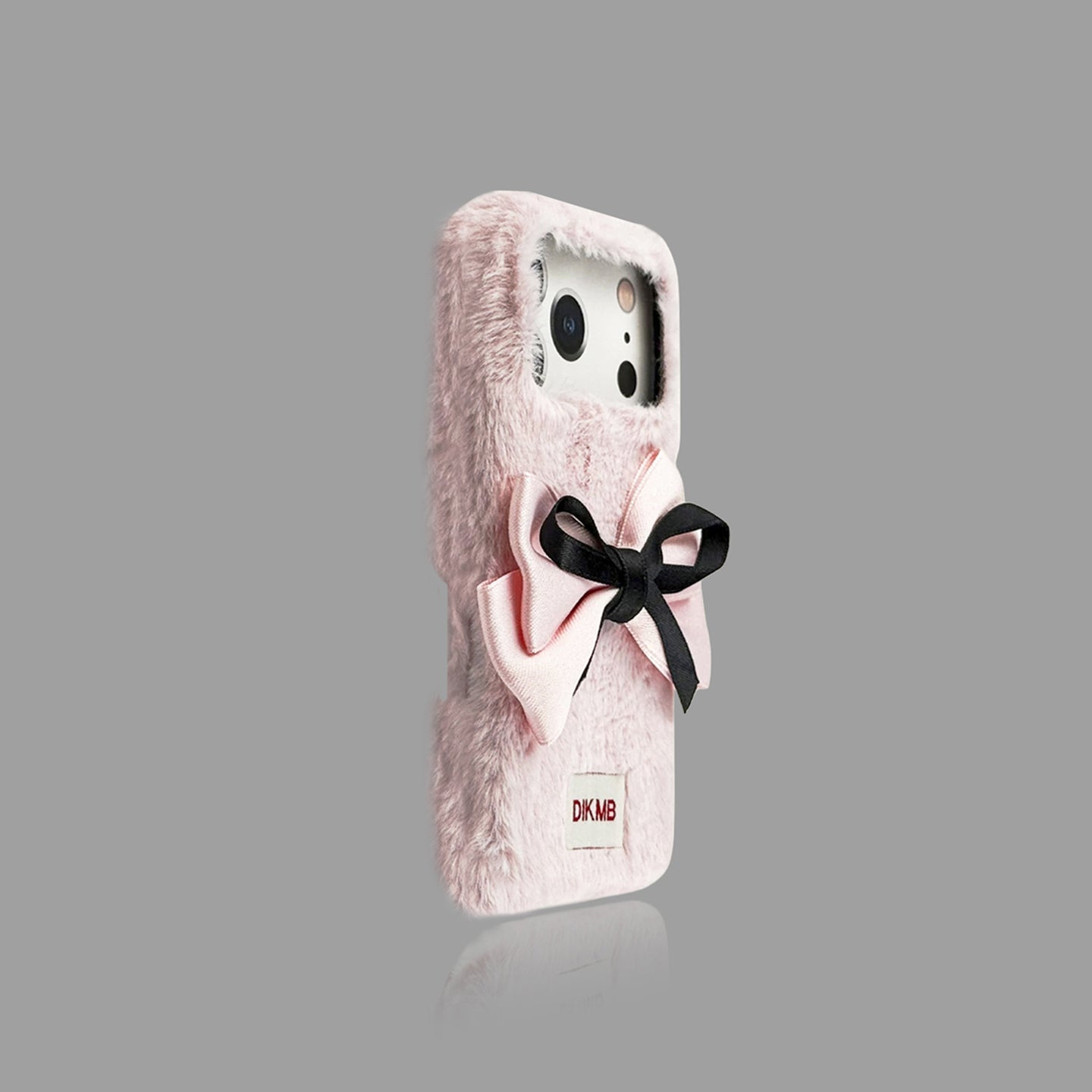 Cute Bow Plush iPhone Case