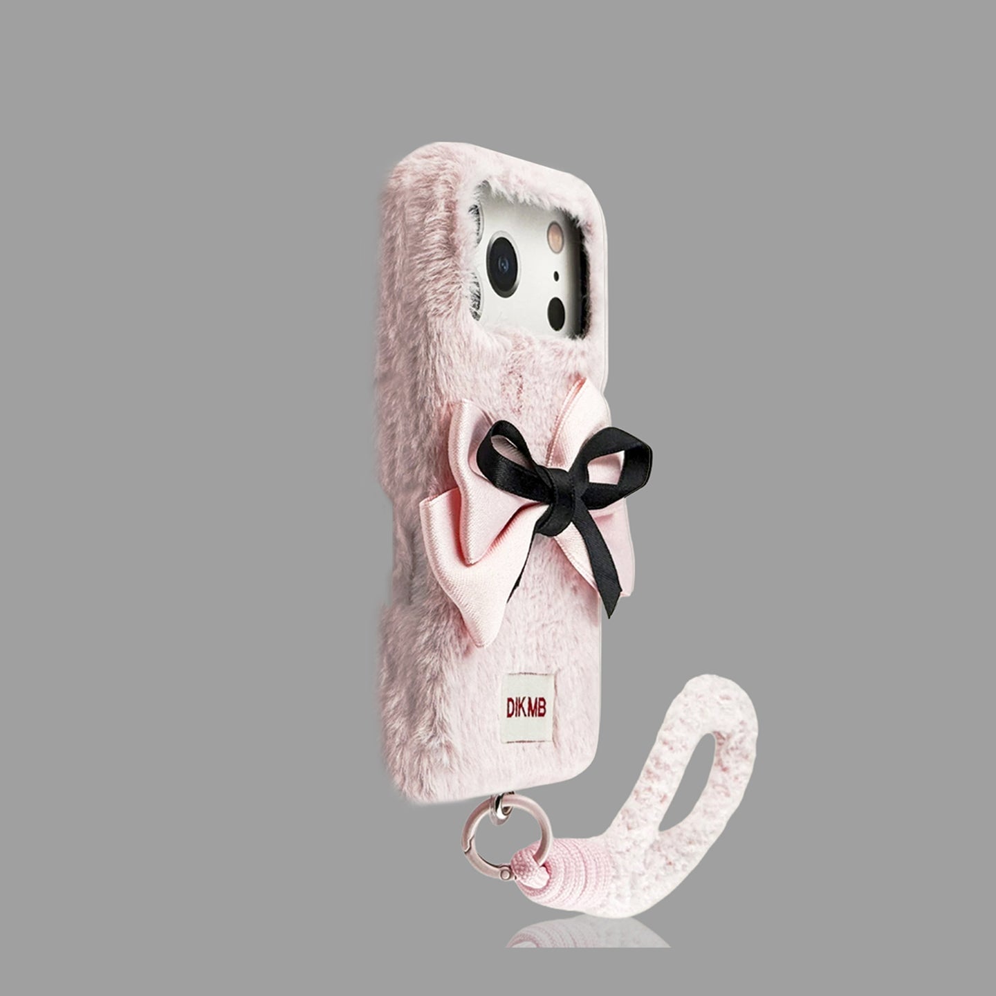Cute Bow Plush iPhone Case
