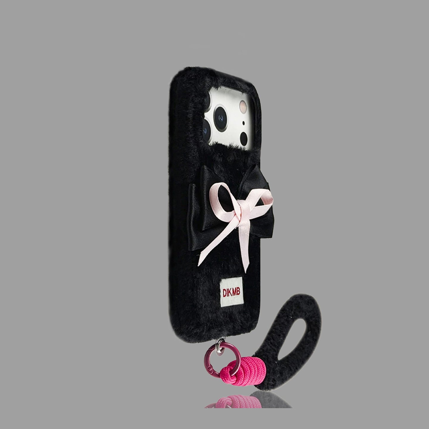 Cute Bow Plush iPhone Case
