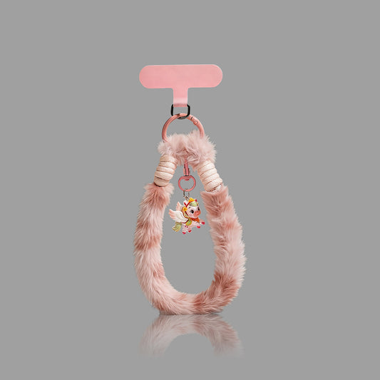 Cute Plush Phone Wrist Strap – Unicorn & Pony Design