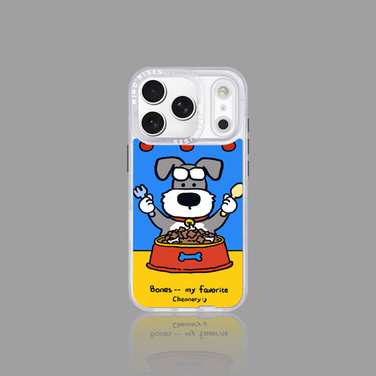 Cartoon Funny Colorful Cat and Dog Pattern Series