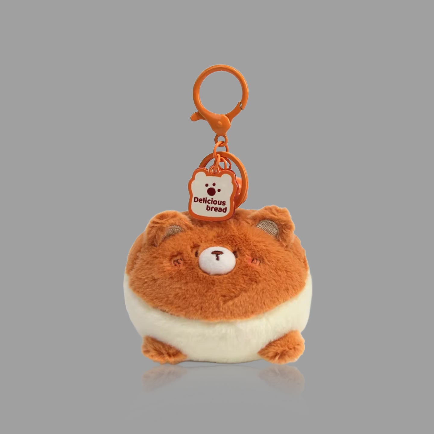 Cute Plush Bread Bear Keychain & Bag Charm