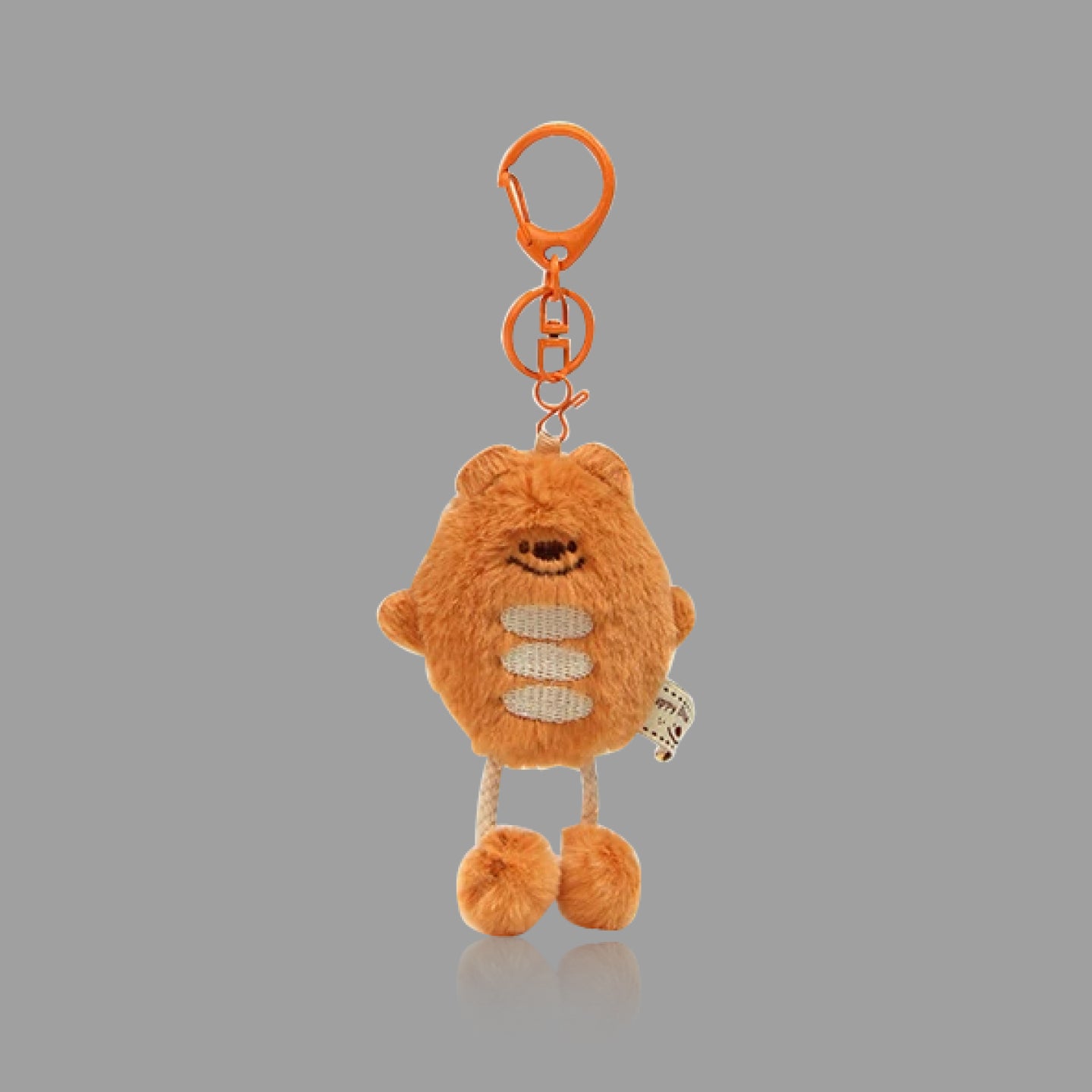 Cute Plush Bread Bear Keychain & Bag Charm
