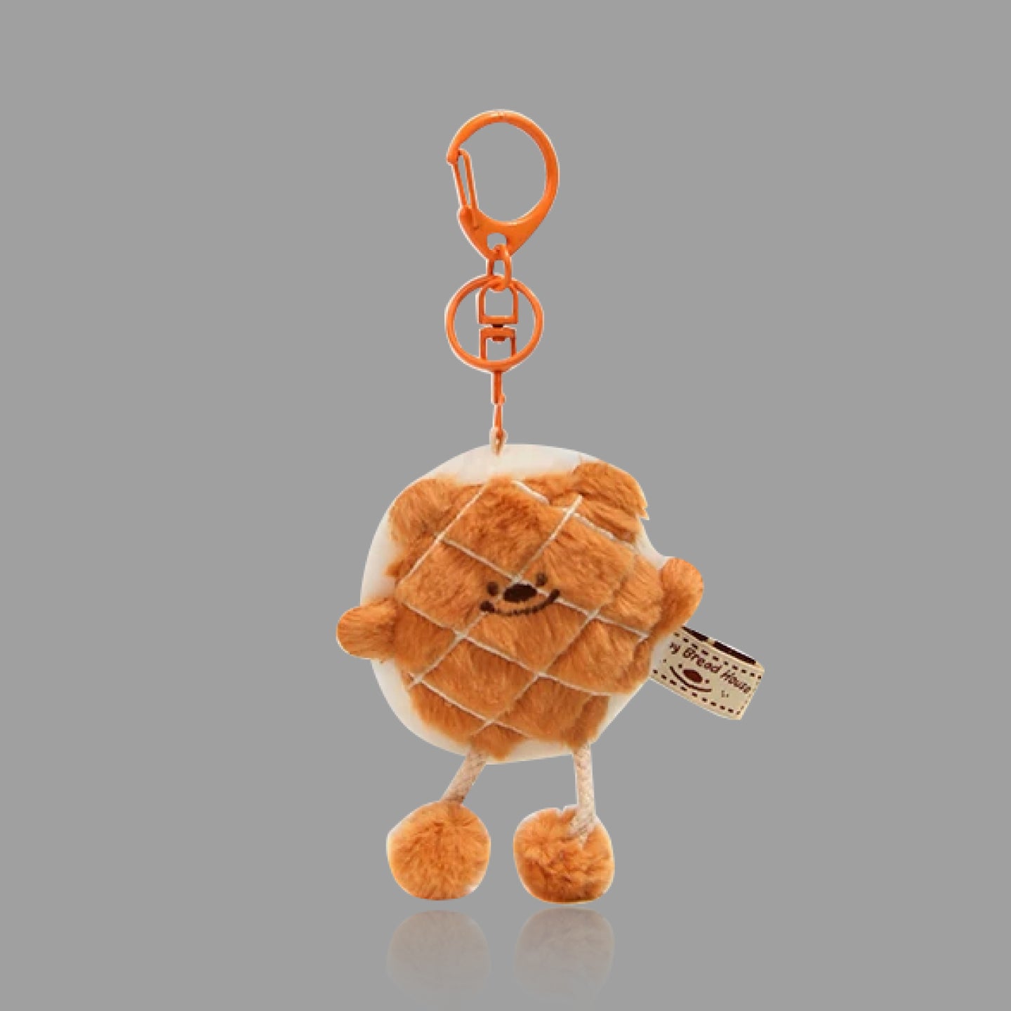 Cute Plush Bread Bear Keychain & Bag Charm