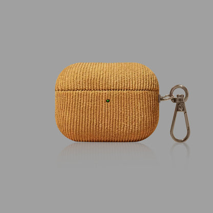Corduroy AirPods Case with Metal Hook