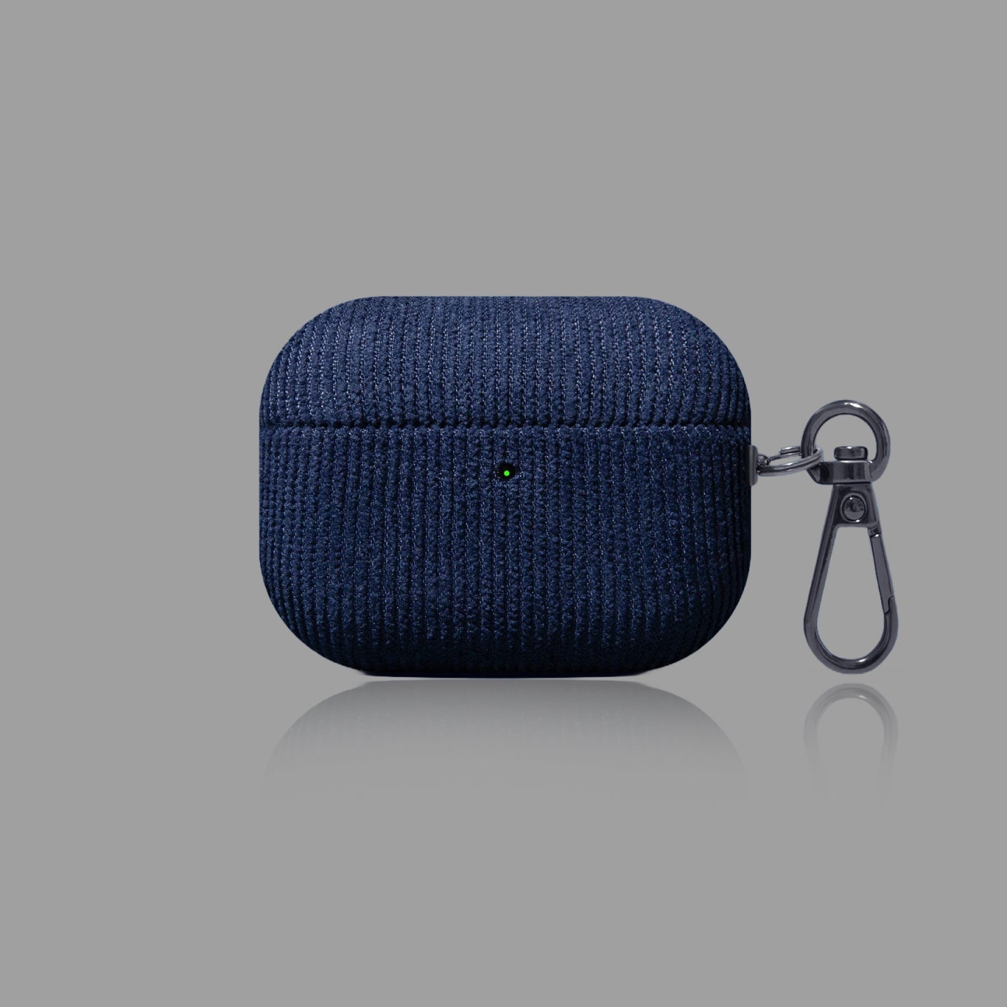 Corduroy AirPods Case with Metal Hook