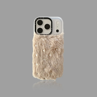 Plush Star iPhone Case Soft Silicone Frame Hard Back SEACASE
