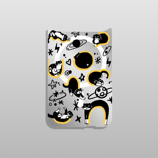 Line Art Style Silver Gray Collection