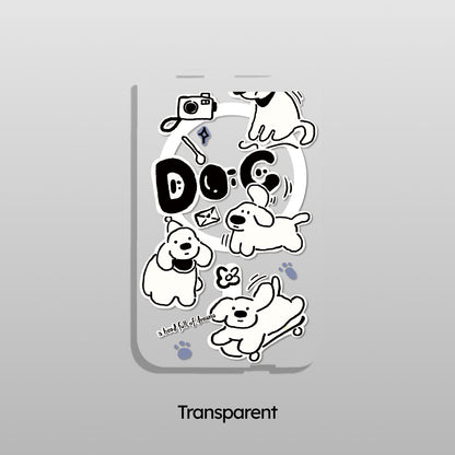 Line Art Style Silver Gray Collection