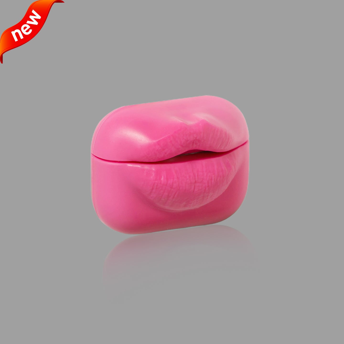 Barbie Pink Lip Shape AirPods Case